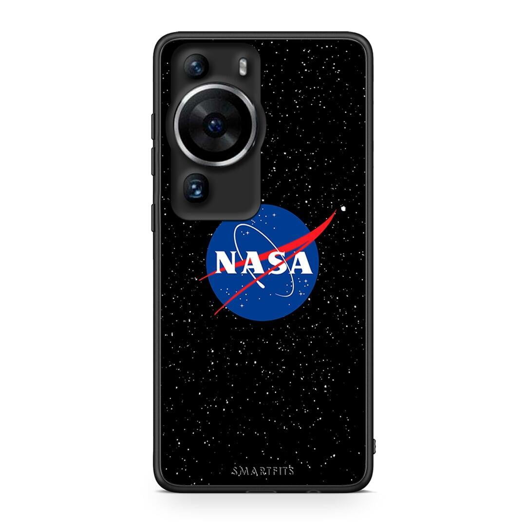 Θήκη Huawei P60 Pro PopArt NASA από τη Smartfits με σχέδιο στο πίσω μέρος και μαύρο περίβλημα | Huawei P60 Pro PopArt NASA Case with Colorful Back and Black Bezels