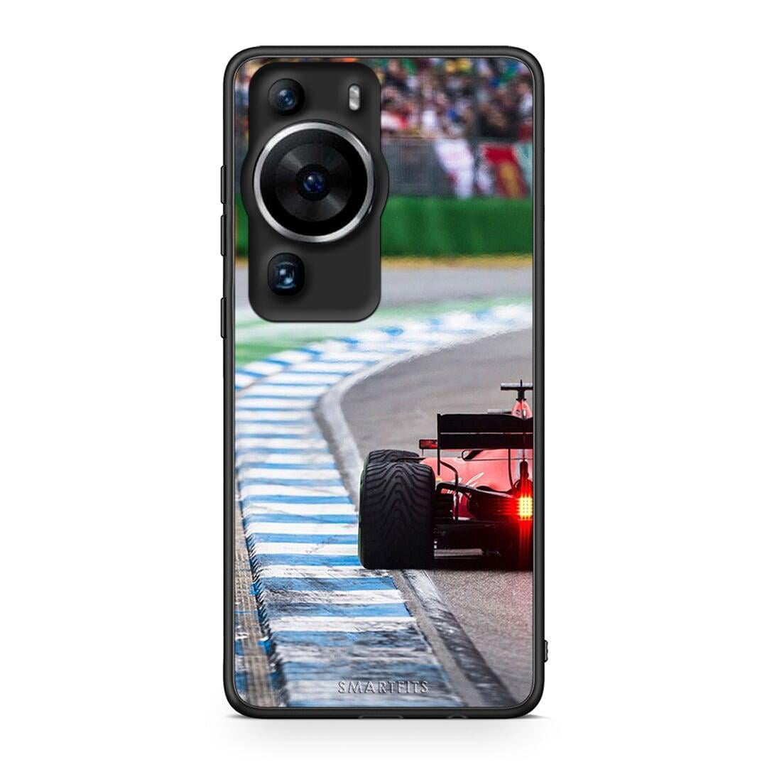 Θήκη Huawei P60 Pro Racing Vibes από τη Smartfits με σχέδιο στο πίσω μέρος και μαύρο περίβλημα | Huawei P60 Pro Racing Vibes Case with Colorful Back and Black Bezels