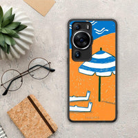Thumbnail for Θήκη Huawei P60 Pro Summering από τη Smartfits με σχέδιο στο πίσω μέρος και μαύρο περίβλημα | Huawei P60 Pro Summering Case with Colorful Back and Black Bezels