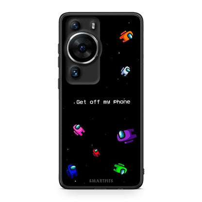 Θήκη Huawei P60 Pro Text AFK από τη Smartfits με σχέδιο στο πίσω μέρος και μαύρο περίβλημα | Huawei P60 Pro Text AFK Case with Colorful Back and Black Bezels