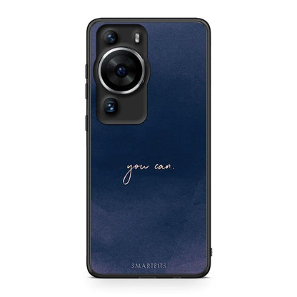 Θήκη Huawei P60 Pro You Can από τη Smartfits με σχέδιο στο πίσω μέρος και μαύρο περίβλημα | Huawei P60 Pro You Can Case with Colorful Back and Black Bezels