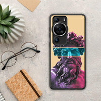 Thumbnail for Θήκη Huawei P60 Pro Zeus Art από τη Smartfits με σχέδιο στο πίσω μέρος και μαύρο περίβλημα | Huawei P60 Pro Zeus Art Case with Colorful Back and Black Bezels