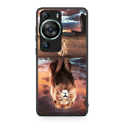 Θήκη Huawei P60 Sunset Dreams από τη Smartfits με σχέδιο στο πίσω μέρος και μαύρο περίβλημα | Huawei P60 Sunset Dreams Case with Colorful Back and Black Bezels