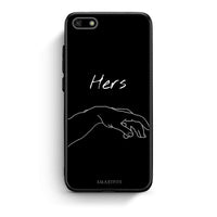 Thumbnail for Huawei Y5 2018 Aeshetic Love 1 Θήκη Αγίου Βαλεντίνου από τη Smartfits με σχέδιο στο πίσω μέρος και μαύρο περίβλημα | Smartphone case with colorful back and black bezels by Smartfits