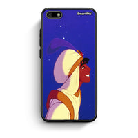 Thumbnail for Huawei Y5 2018 Alladin And Jasmine Love 1 θήκη από τη Smartfits με σχέδιο στο πίσω μέρος και μαύρο περίβλημα | Smartphone case with colorful back and black bezels by Smartfits
