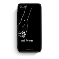 Thumbnail for Huawei Y5 2018 Always & Forever 2 Θήκη Αγίου Βαλεντίνου από τη Smartfits με σχέδιο στο πίσω μέρος και μαύρο περίβλημα | Smartphone case with colorful back and black bezels by Smartfits