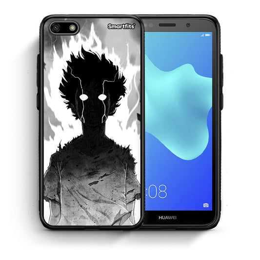 Θήκη Huawei Y5 2018 / Honor 7S Anime Boy από τη Smartfits με σχέδιο στο πίσω μέρος και μαύρο περίβλημα | Huawei Y5 2018 / Honor 7S Anime Boy case with colorful back and black bezels