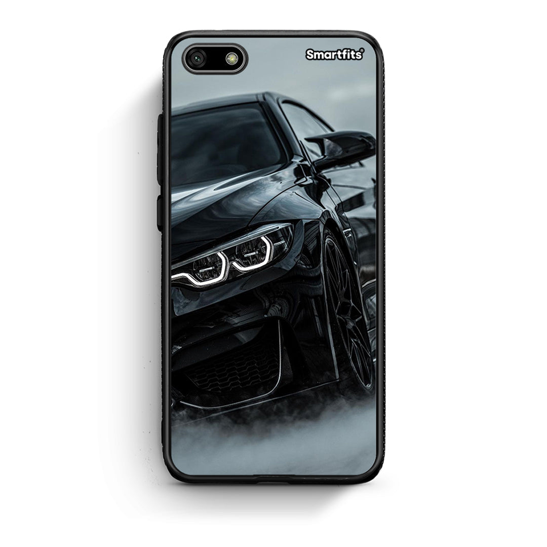 Huawei Y5 2018 Black BMW θήκη από τη Smartfits με σχέδιο στο πίσω μέρος και μαύρο περίβλημα | Smartphone case with colorful back and black bezels by Smartfits