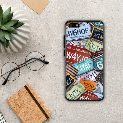 Car Plates - Huawei Y5 2018 / Honor 7S θήκη