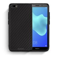 Thumbnail for Θήκη Huawei Y5 2018/Honor 7S Carbon Black από τη Smartfits με σχέδιο στο πίσω μέρος και μαύρο περίβλημα | Huawei Y5 2018/Honor 7S Carbon Black case with colorful back and black bezels