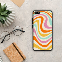 Thumbnail for Colourful Waves - Huawei Y5 2018 / Honor 7S θήκη
