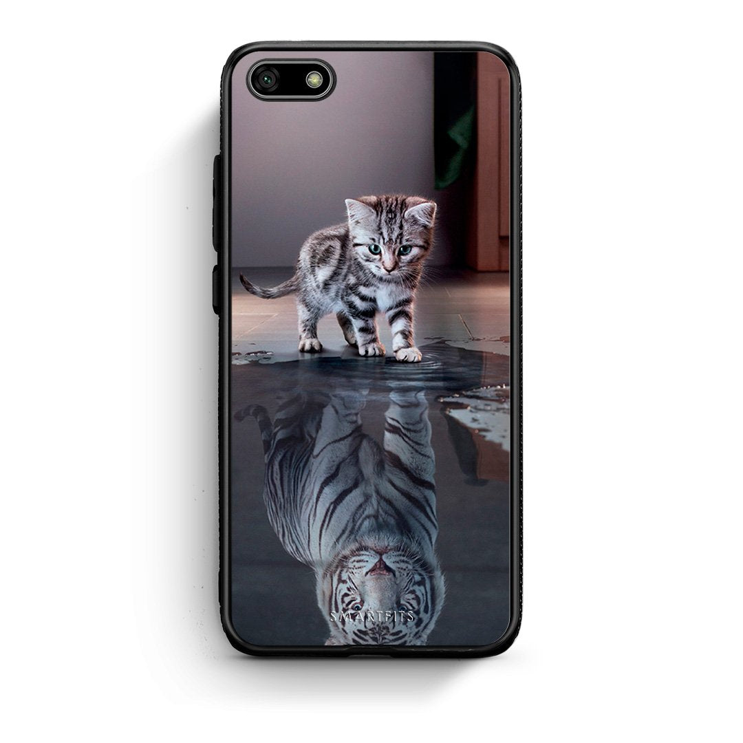 4 - Huawei Y5 2018 Tiger Cute case, cover, bumper