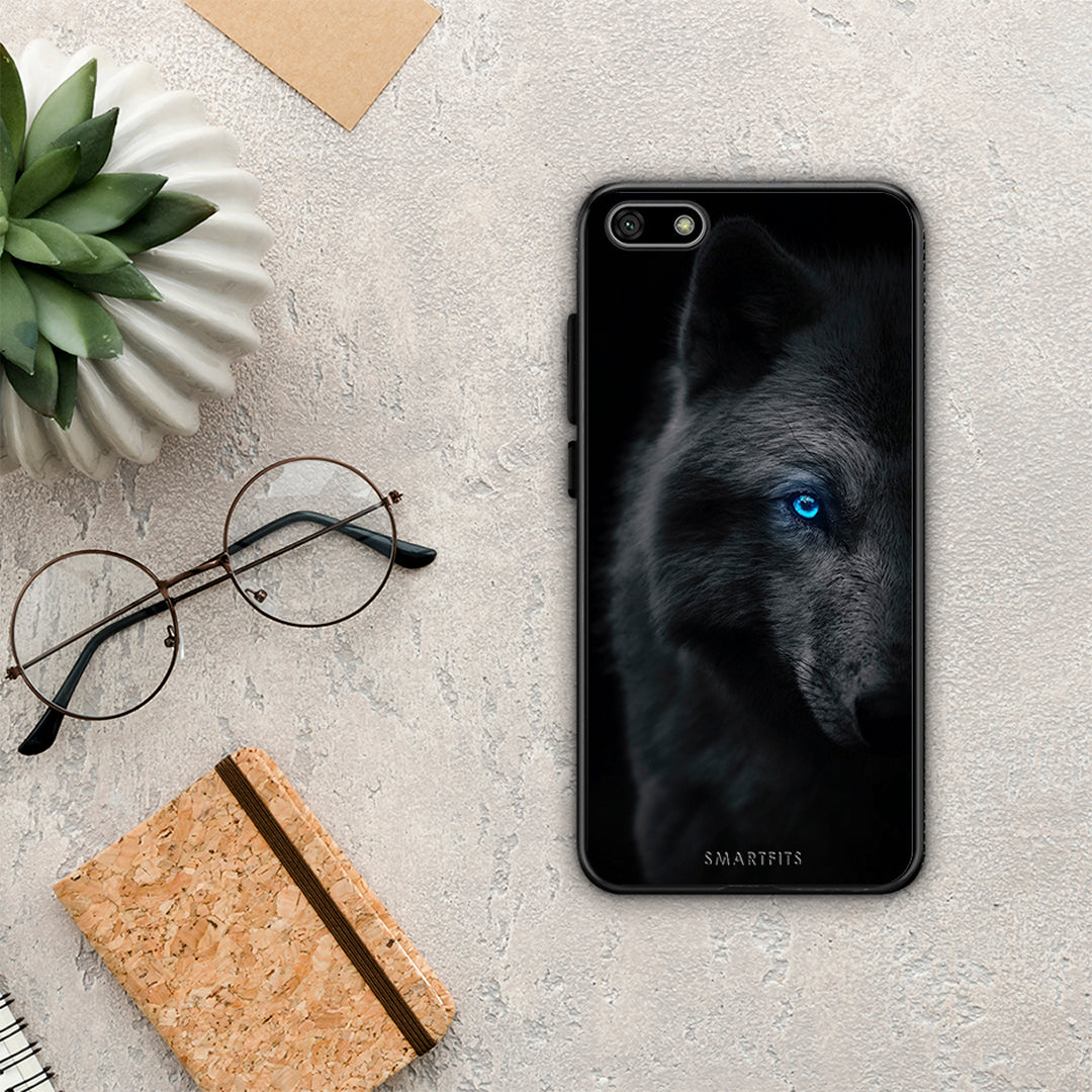 Dark Wolf - Huawei Y5 2018 / Honor 7S θήκη