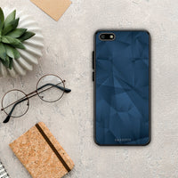 Thumbnail for Geometric Blue Abstract - Huawei Y5 2018 / Honor 7S θήκη