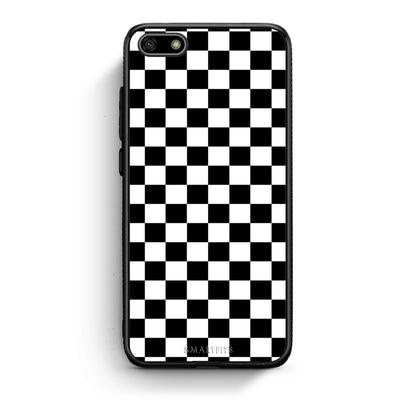 4 - Huawei Y5 2018 Squares Geometric case, cover, bumper