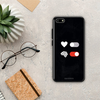 Heart Vs Brain - Huawei Y5 2018 / Honor 7S θήκη