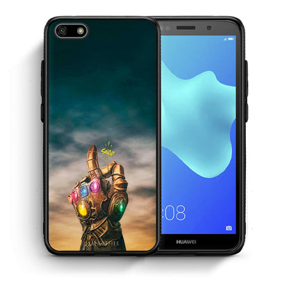 Θήκη Huawei Y5 2018/Honor 7S Infinity Snap από τη Smartfits με σχέδιο στο πίσω μέρος και μαύρο περίβλημα | Huawei Y5 2018/Honor 7S Infinity Snap case with colorful back and black bezels
