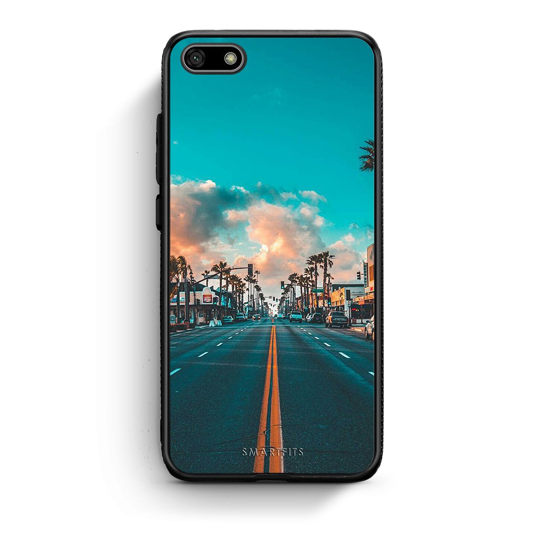 4 - Huawei Y5 2018 City Landscape case, cover, bumper
