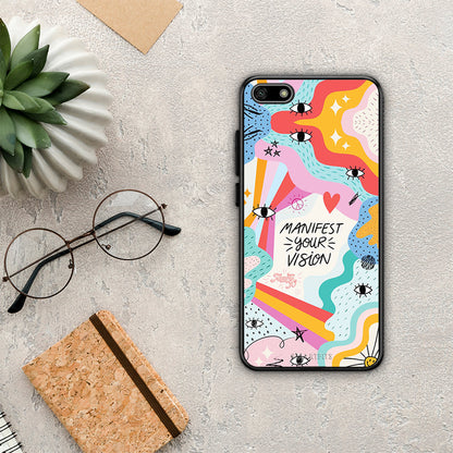 Manifest Your Vision - Huawei Y5 2018 / Honor 7S θήκη