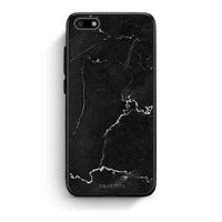 Thumbnail for Huawei Y5 2018 Marble Black θήκη από τη Smartfits με σχέδιο στο πίσω μέρος και μαύρο περίβλημα | Smartphone case with colorful back and black bezels by Smartfits