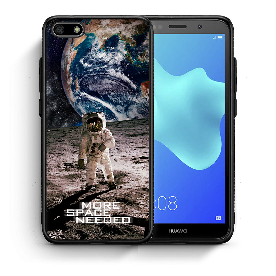 Θήκη Huawei Y5 2018/Honor 7S More Space από τη Smartfits με σχέδιο στο πίσω μέρος και μαύρο περίβλημα | Huawei Y5 2018/Honor 7S More Space case with colorful back and black bezels