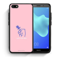 Thumbnail for Θήκη Huawei Y5 2018/Honor 7S Nice Day από τη Smartfits με σχέδιο στο πίσω μέρος και μαύρο περίβλημα | Huawei Y5 2018/Honor 7S Nice Day case with colorful back and black bezels