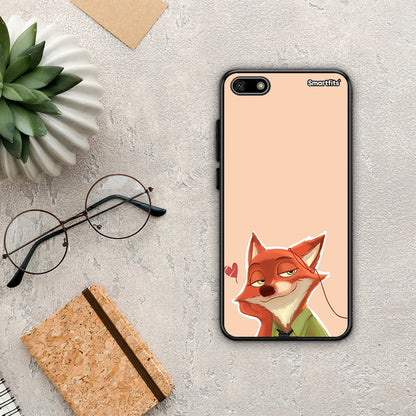 Nick Wilde And Judy Hopps Love 1 - Huawei Y5 2018 / Honor 7S θήκη