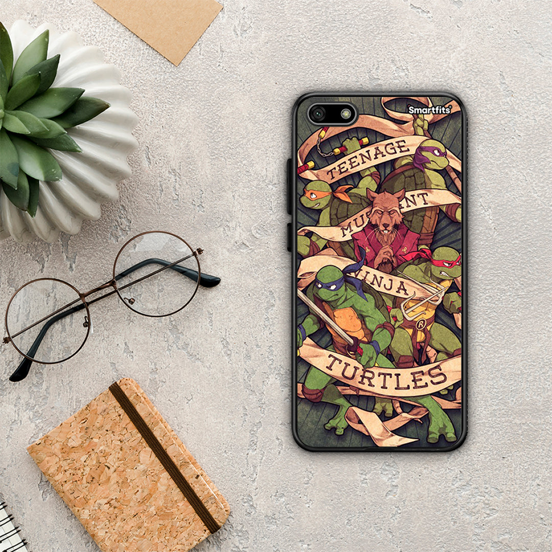 Ninja Turtles - Huawei Y5 2018 / Honor 7S θήκη