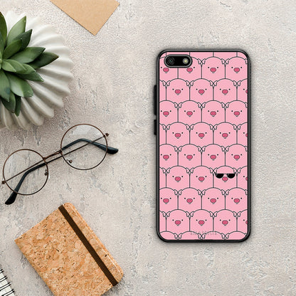 Pig Glasses - Huawei Y5 2018 / Honor 7S θήκη