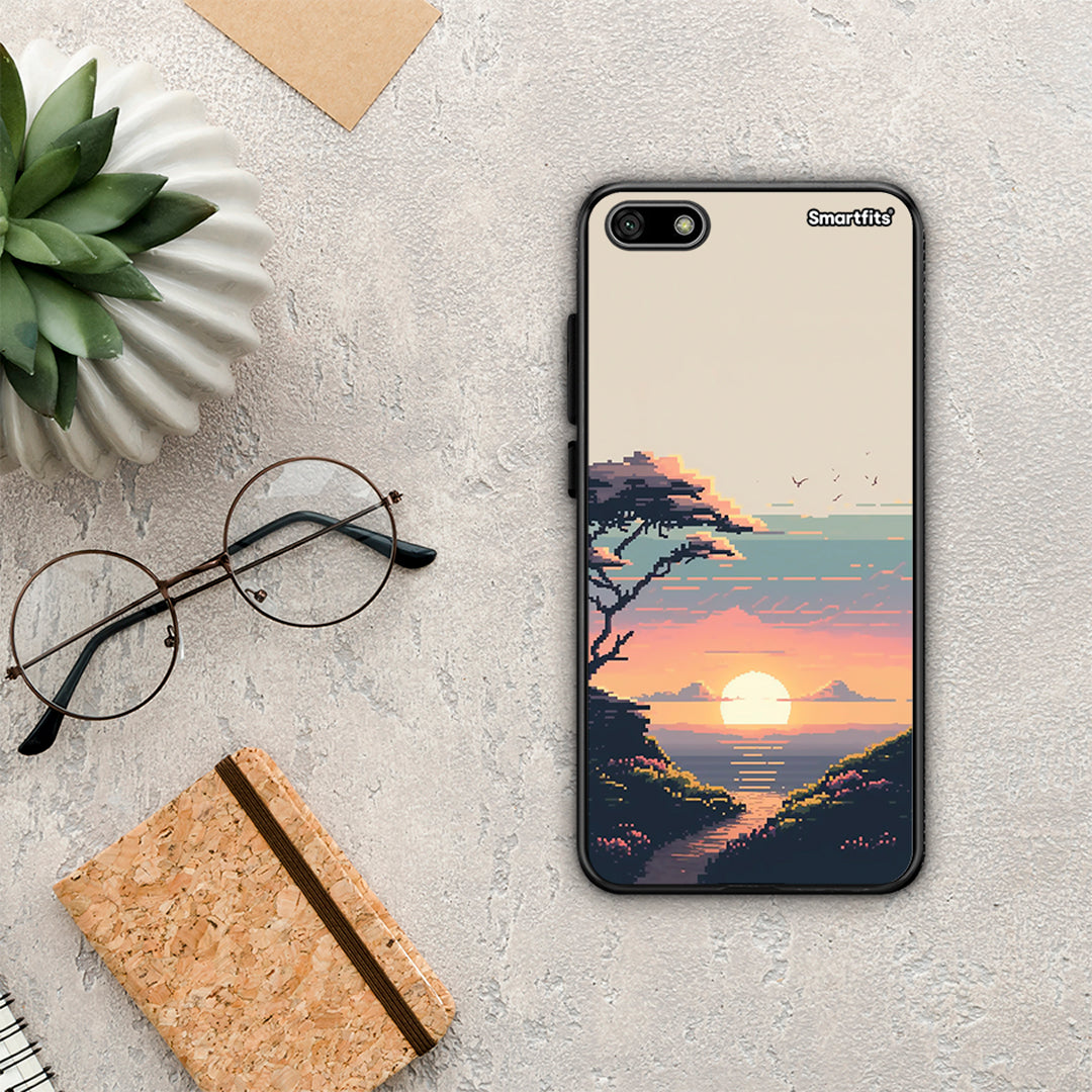 Pixel Sunset - Huawei Y5 2018 / Honor 7S θήκη