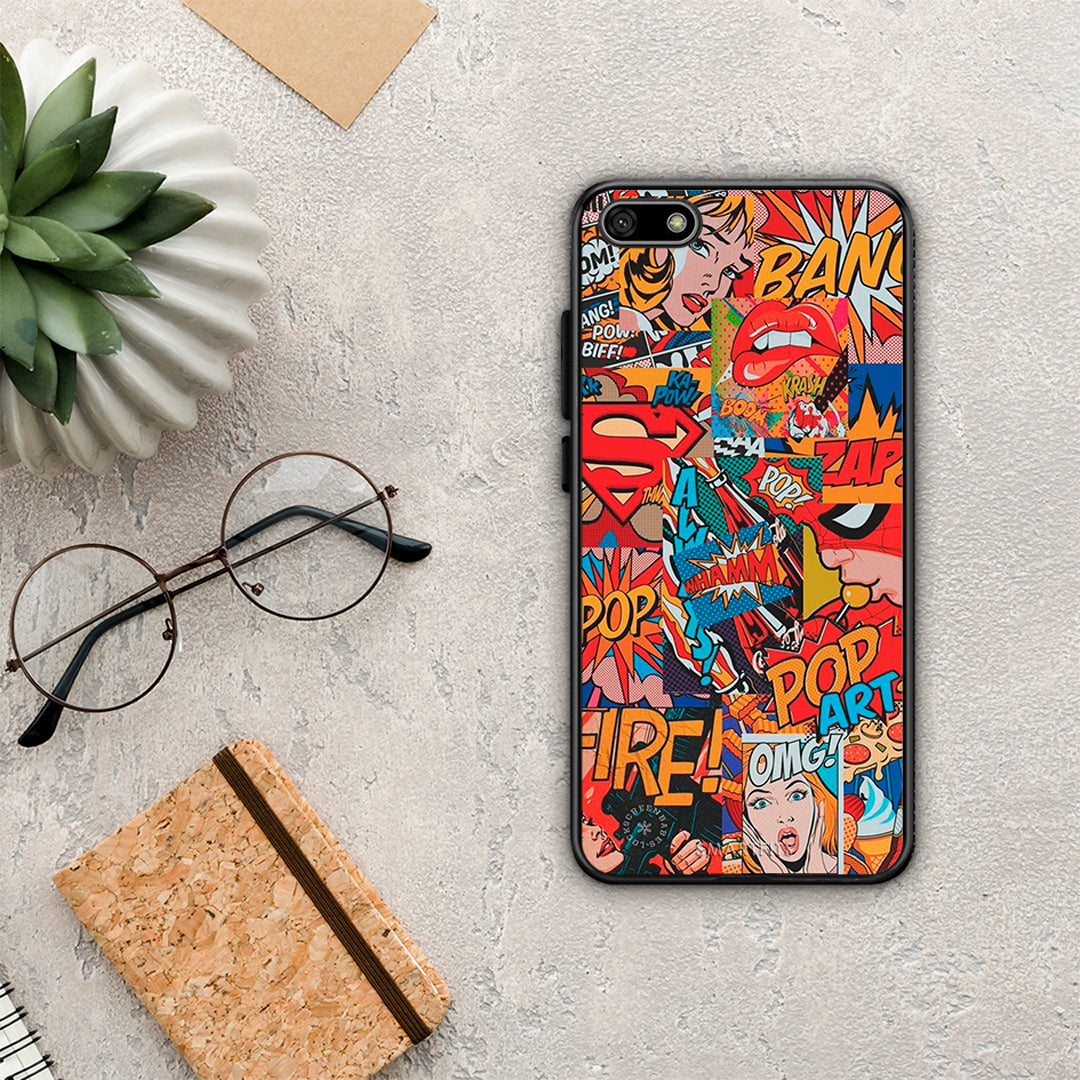 PopArt OMG - Huawei Y5 2018 / Honor 7S θήκη