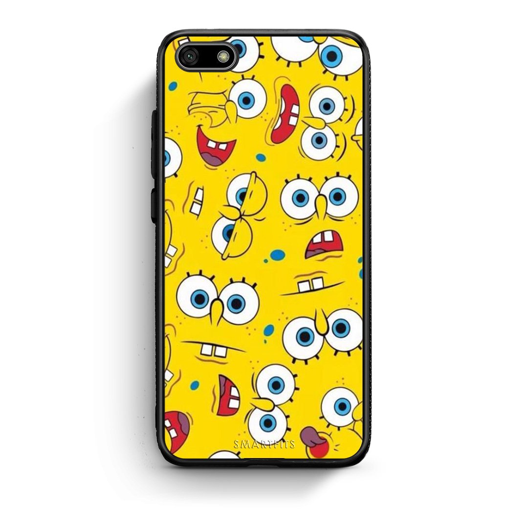 4 - Huawei Y5 2018 Sponge PopArt case, cover, bumper