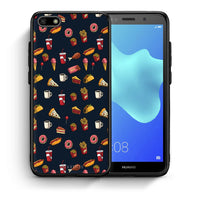 Thumbnail for Θήκη Huawei Y5 2018/Honor 7S Hungry Random από τη Smartfits με σχέδιο στο πίσω μέρος και μαύρο περίβλημα | Huawei Y5 2018/Honor 7S Hungry Random case with colorful back and black bezels