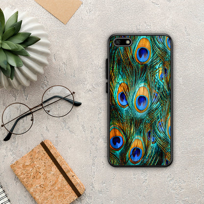 Real Peacock Feathers - Huawei Y5 2018 / Honor 7S θήκη
