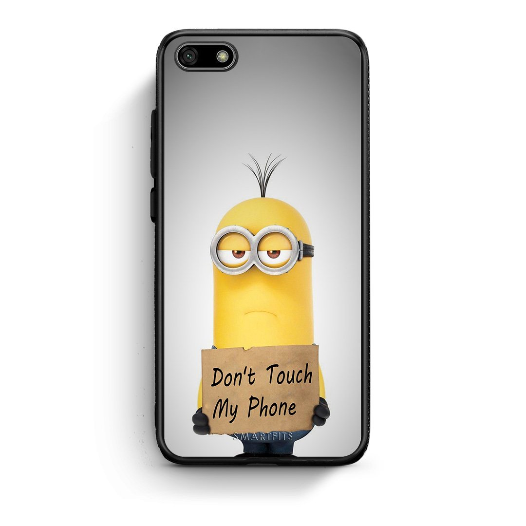 4 - Huawei Y5 2018 Minion Text case, cover, bumper