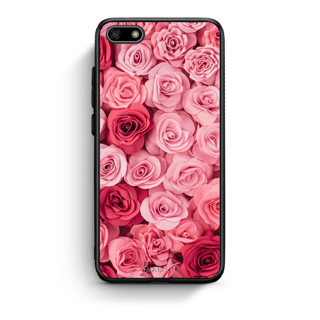 4 - Huawei Y5 2018 RoseGarden Valentine case, cover, bumper
