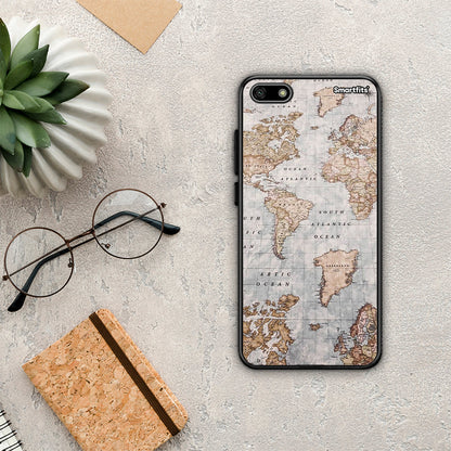 World Map - Huawei Y5 2018 / Honor 7S θήκη