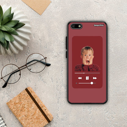 Xmas Alone Music - Huawei Y5 2018 / Honor 7S θήκη