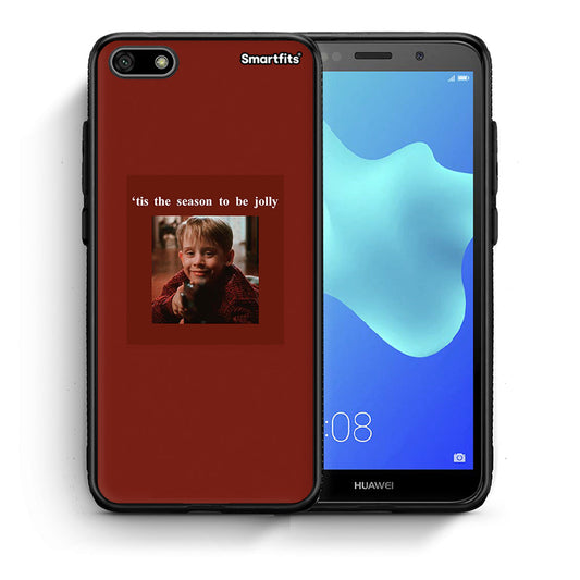 Θήκη Huawei Y5 2018/Honor 7S Xmas Ultimate Spirit από τη Smartfits με σχέδιο στο πίσω μέρος και μαύρο περίβλημα | Huawei Y5 2018/Honor 7S Xmas Ultimate Spirit case with colorful back and black bezels