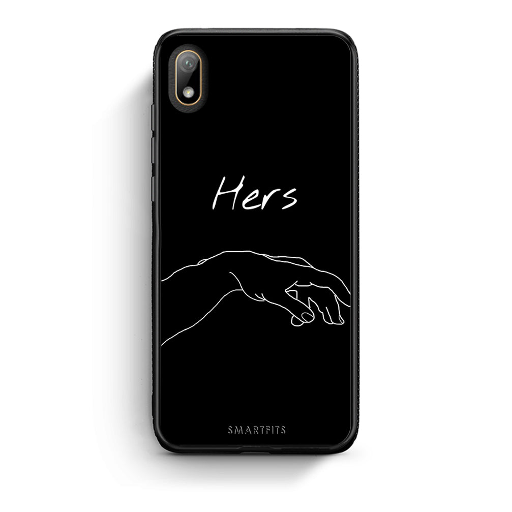 Huawei Y5 2019 Aeshetic Love 1 Θήκη Αγίου Βαλεντίνου από τη Smartfits με σχέδιο στο πίσω μέρος και μαύρο περίβλημα | Smartphone case with colorful back and black bezels by Smartfits