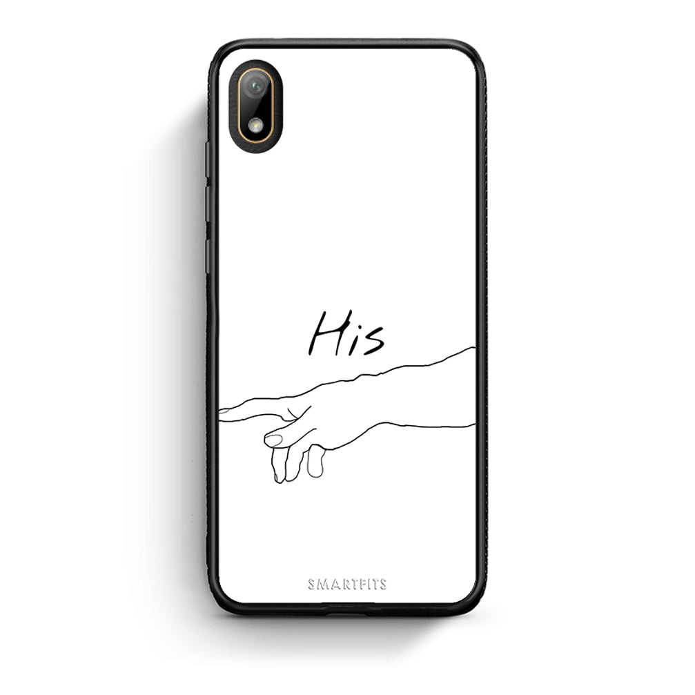 Huawei Y5 2019 Aeshetic Love 2 Θήκη Αγίου Βαλεντίνου από τη Smartfits με σχέδιο στο πίσω μέρος και μαύρο περίβλημα | Smartphone case with colorful back and black bezels by Smartfits