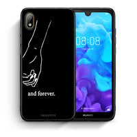 Thumbnail for Θήκη Αγίου Βαλεντίνου Huawei Y5 2019 Always & Forever 2 από τη Smartfits με σχέδιο στο πίσω μέρος και μαύρο περίβλημα | Huawei Y5 2019 Always & Forever 2 case with colorful back and black bezels