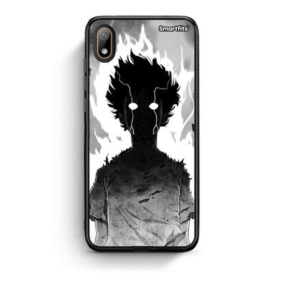 Huawei Y5 2019 Anime Boy Θήκη από τη Smartfits με σχέδιο στο πίσω μέρος και μαύρο περίβλημα | Smartphone case with colorful back and black bezels by Smartfits