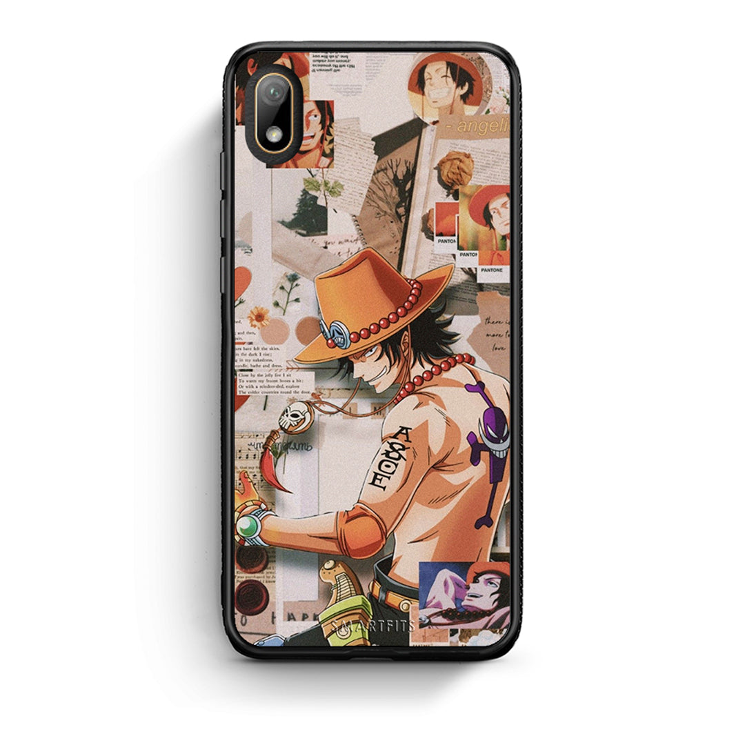 Huawei Y5 2019 Anime Collage θήκη από τη Smartfits με σχέδιο στο πίσω μέρος και μαύρο περίβλημα | Smartphone case with colorful back and black bezels by Smartfits