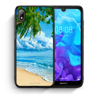 Thumbnail for Θήκη Huawei Y5 2019 Beautiful Beach από τη Smartfits με σχέδιο στο πίσω μέρος και μαύρο περίβλημα | Huawei Y5 2019 Beautiful Beach case with colorful back and black bezels