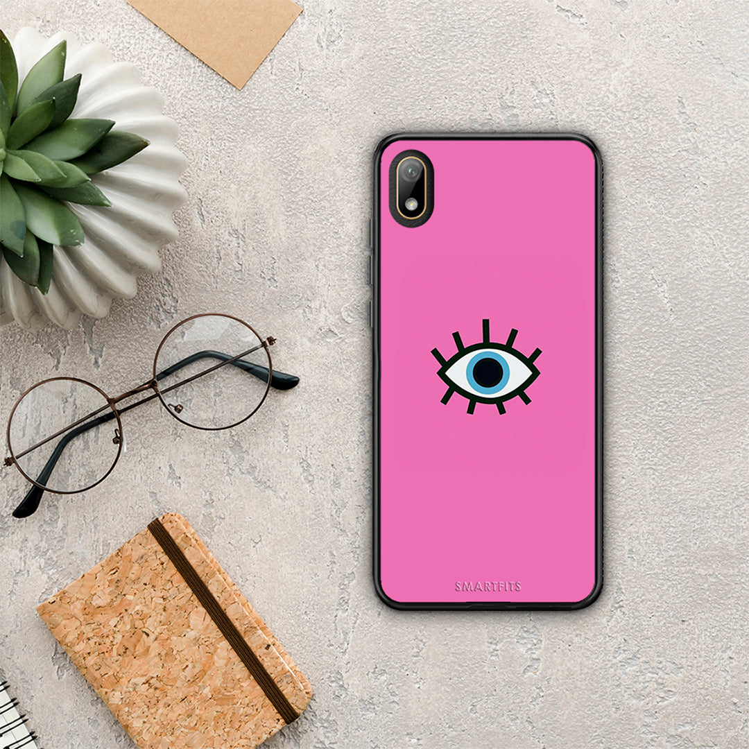 Blue Eye Pink - Huawei Y5 2019 θήκη