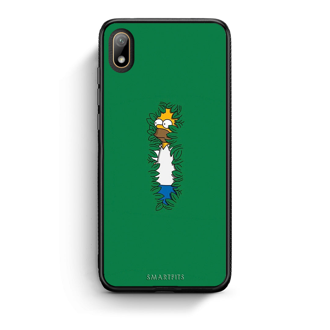 Huawei Y5 2019 Bush Man Θήκη Αγίου Βαλεντίνου από τη Smartfits με σχέδιο στο πίσω μέρος και μαύρο περίβλημα | Smartphone case with colorful back and black bezels by Smartfits