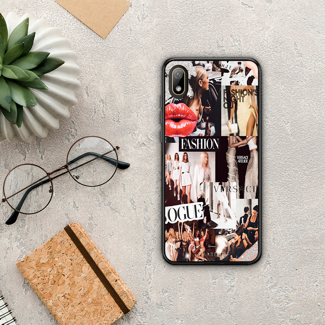 Collage Fashion - Huawei Y5 2019 θήκη