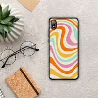 Thumbnail for Colourful Waves - Huawei Y5 2019 θήκη