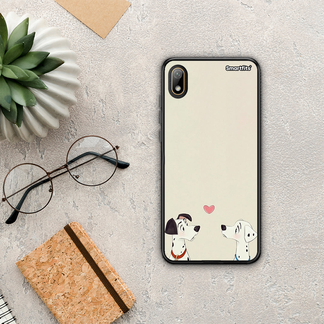 Dalmatians Love - Huawei Y5 2019 θήκη